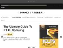 Tablet Screenshot of bookscaterer.com